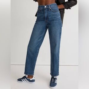 Madewell the perfect vintage straight jeans new with tags